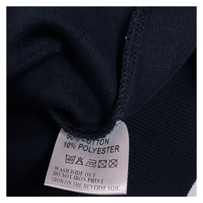 Marco Capelli Firenze Men's Navy Quarter Zip Sweatshirt XXL Funnel Neck Cotton