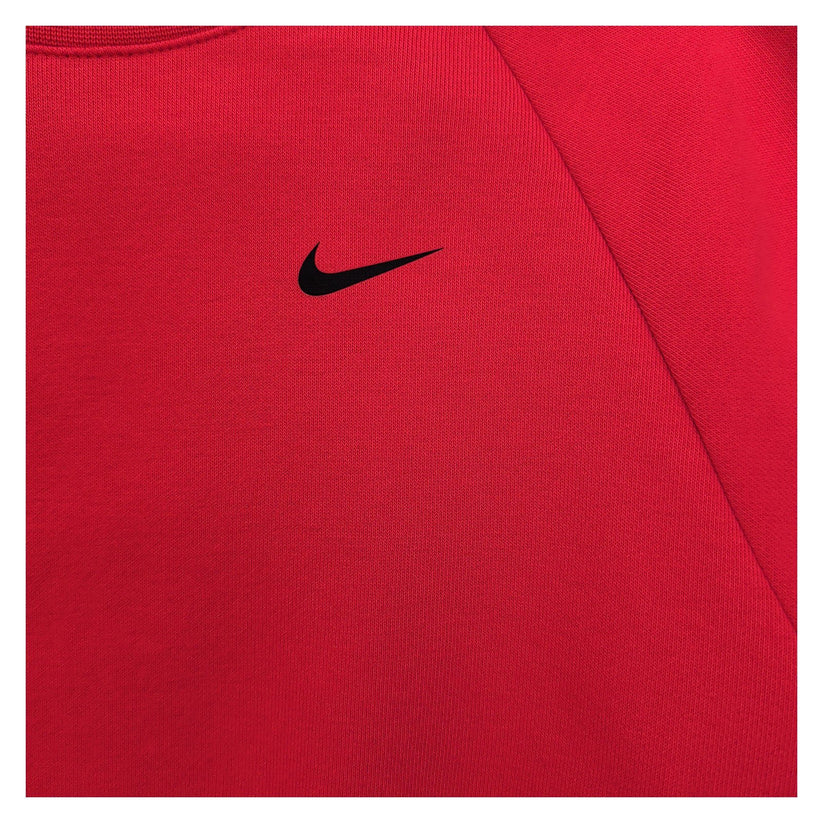 Nike Dri-FIT Womens Pink Sweatshirt Size S Raglan Crew Neck Back Logo Print