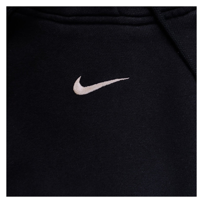 Nike Black Pullover Hoodie XS Embroidered Swoosh Logo Kangaroo Pocket