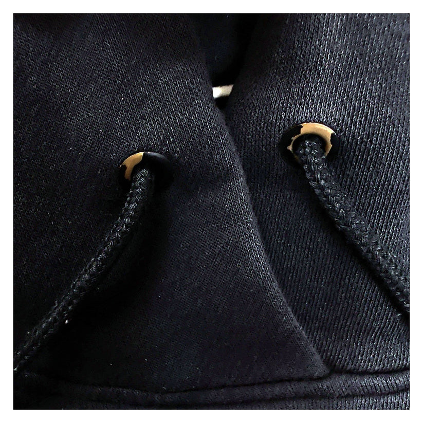 Nike Black Pullover Hoodie XS Embroidered Swoosh Logo Kangaroo Pocket