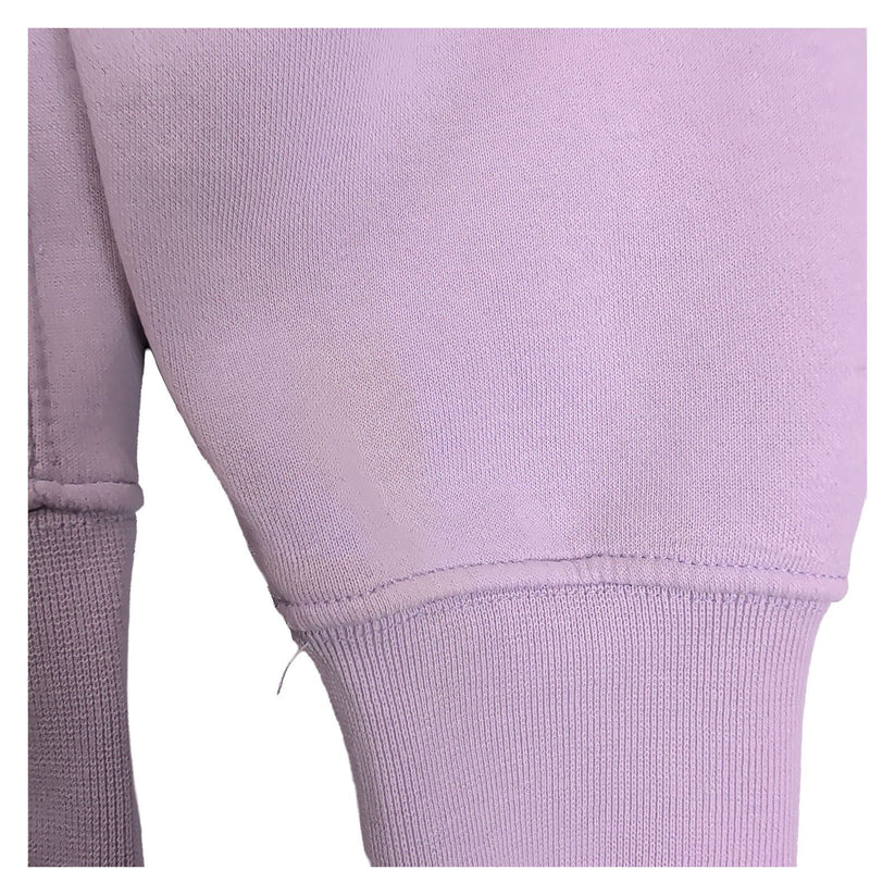 Nike Lilac Crew Neck Sweatshirt Size S Embroidered Swoosh Logo Cotton Pullover