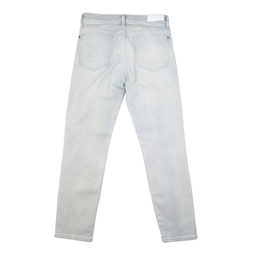 7 For All Mankind Roxanne Ankle Jeans W27 Luxe Vintage Sunland Light Blue Skinny by 7 For All Mankind – | RewearableUK