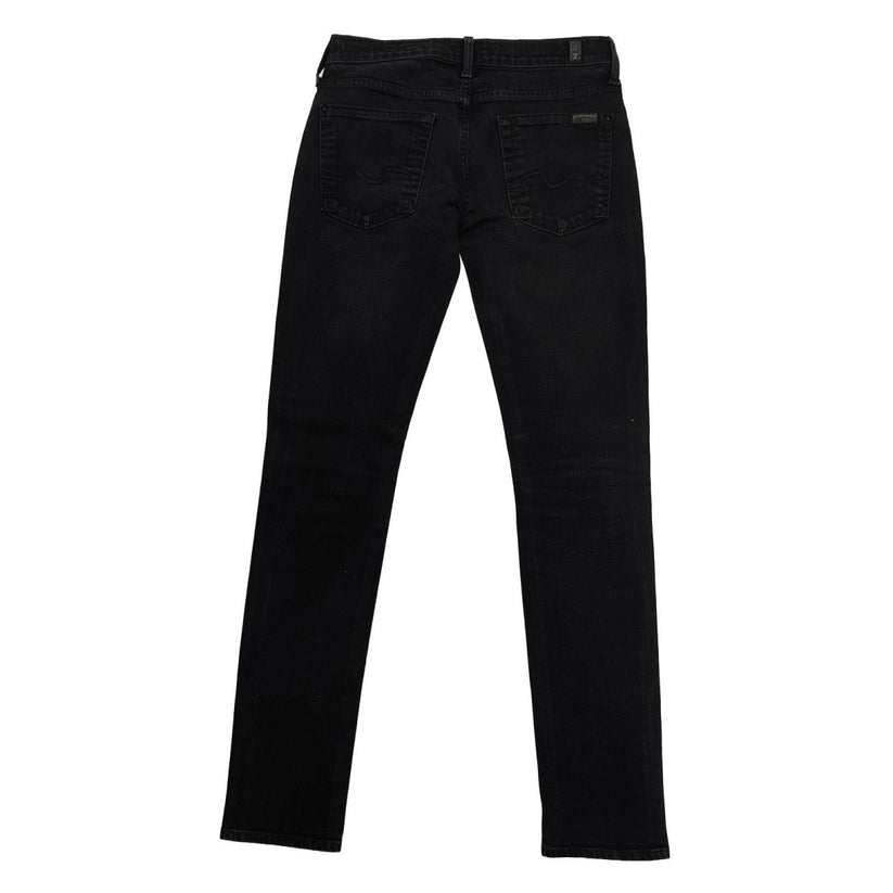 7 for all mankind roxanne womens jeans size 27 black skinny stretch by 7 For All Mankind – JEANS | RewearableUK