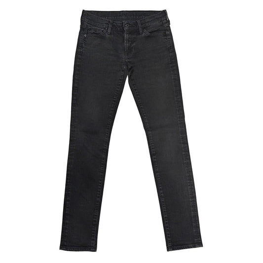 7 for all mankind roxanne womens jeans size 27 black skinny stretch by 7 For All Mankind – JEANS | RewearableUK