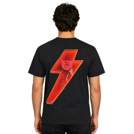 AC/DC PWR UP Angus Young T-Shirt L Black Gildan – product photo 2 | RewearableUK