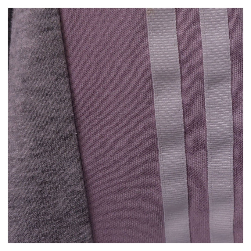 Adidas Women Sweatshirt UK 12 Grey Lilac Striped Embroidered Logo – product photo 2 | RewearableUK