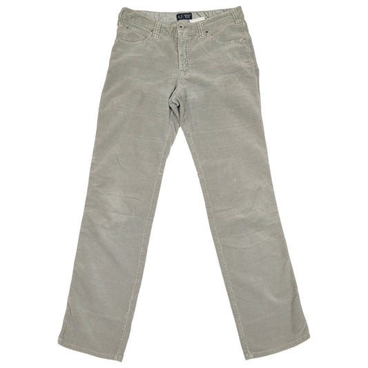 Armani Jeans AJ Women’s Trousers W29 Grey Cotton Stretch Straight Leg – product photo 1 | RewearableUK