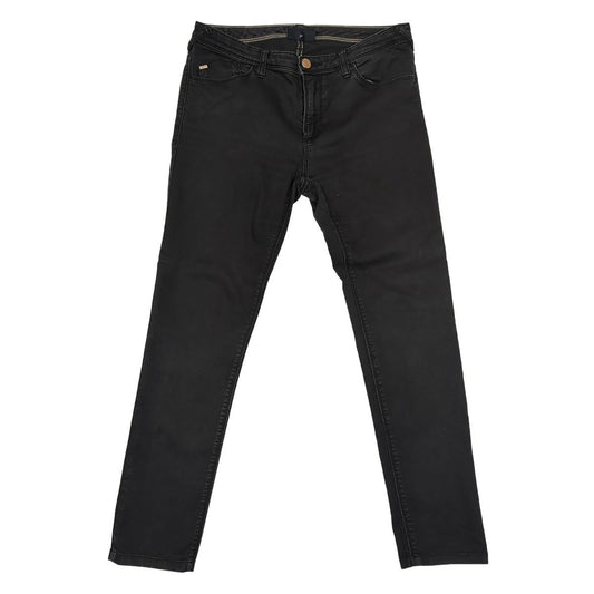 Armani Jeans Women Size 27 Black Orchid J28 Slim Fit Skinny Designer Trousers by Armani Jeans – | RewearableUK