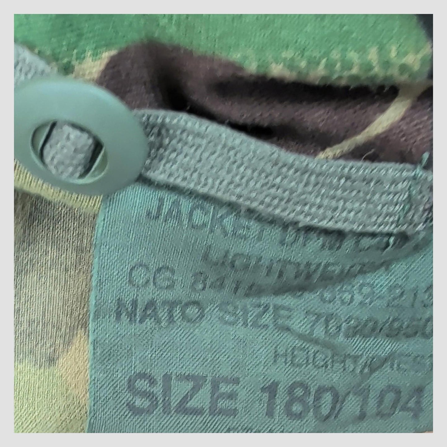 authentic british military woodland dpm camo combat jacket mens size 180 104 by military surplus – | RewearableUK