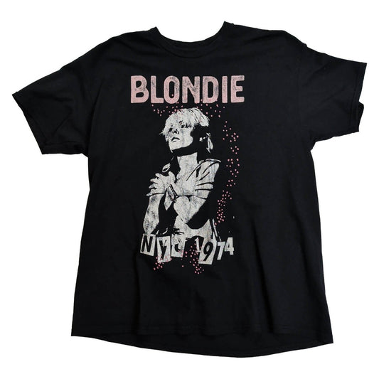 Blondie Debbie Harry NYC 1974 T-Shirt M Black Official Punk Rock Band Tee – product photo 1 | RewearableUK