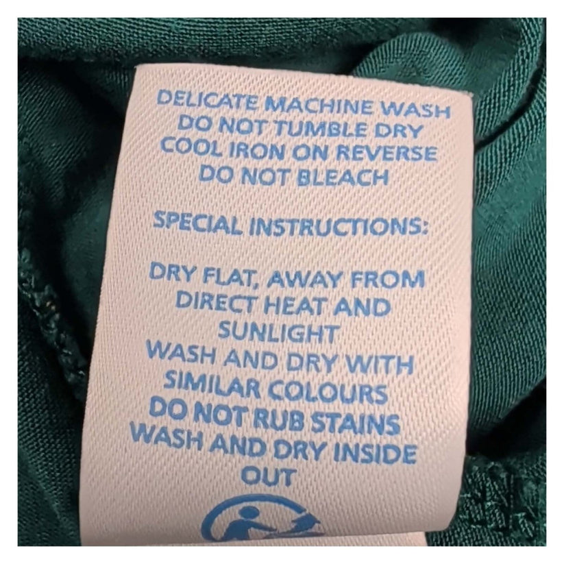 Boden Nadine Jersey Top UK 12 Teal Confetti Spot – product photo 8 | RewearableUK