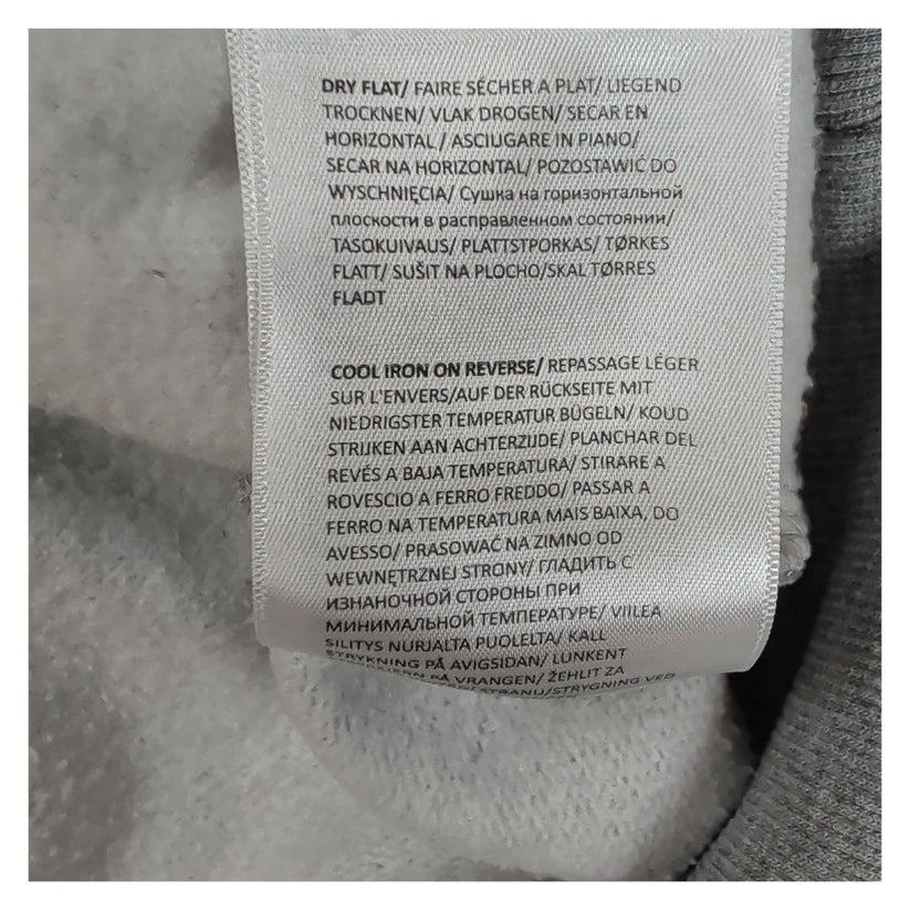 Brave Soul Mens Grey Pullover Hoodie Size L Embroidered Banana Logo Sweatshirt – product photo 8 | RewearableUK