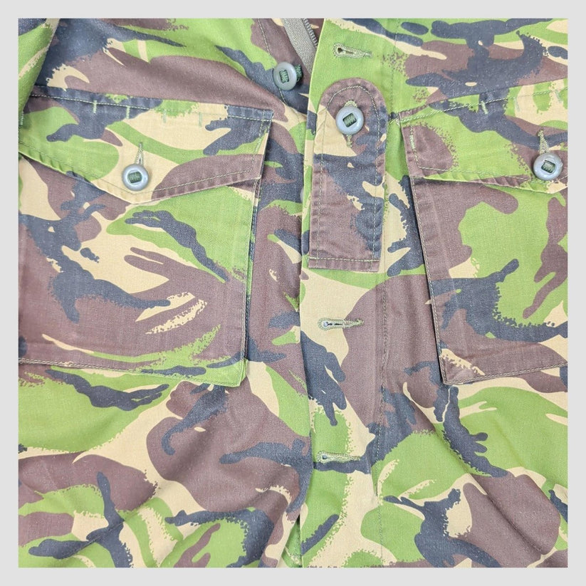 British Army DPM Combat Jacket Small Regular 170/96 Woodland Camo UK Patch by RewearableUK – | RewearableUK