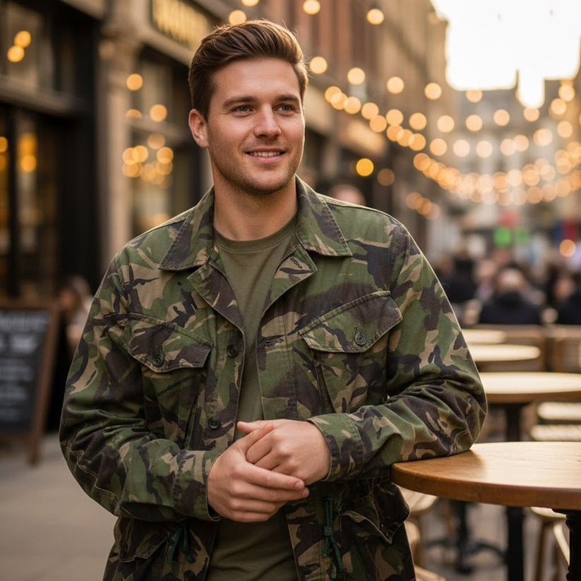 British Army DPM Combat Smock Vintage Field Jacket | Men's Medium (170/96) by RewearableUK – jacket | RewearableUK