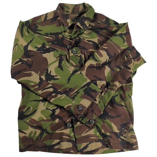 British Army DPM Lightweight Combat Jacket 160/88 Small Name Tape – product photo 1 | RewearableUK