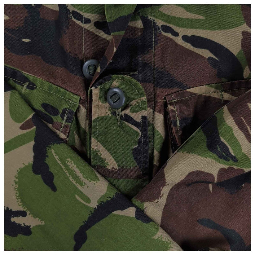 British Army DPM Lightweight Combat Jacket 160/88 Small Name Tape – product photo 3 | RewearableUK