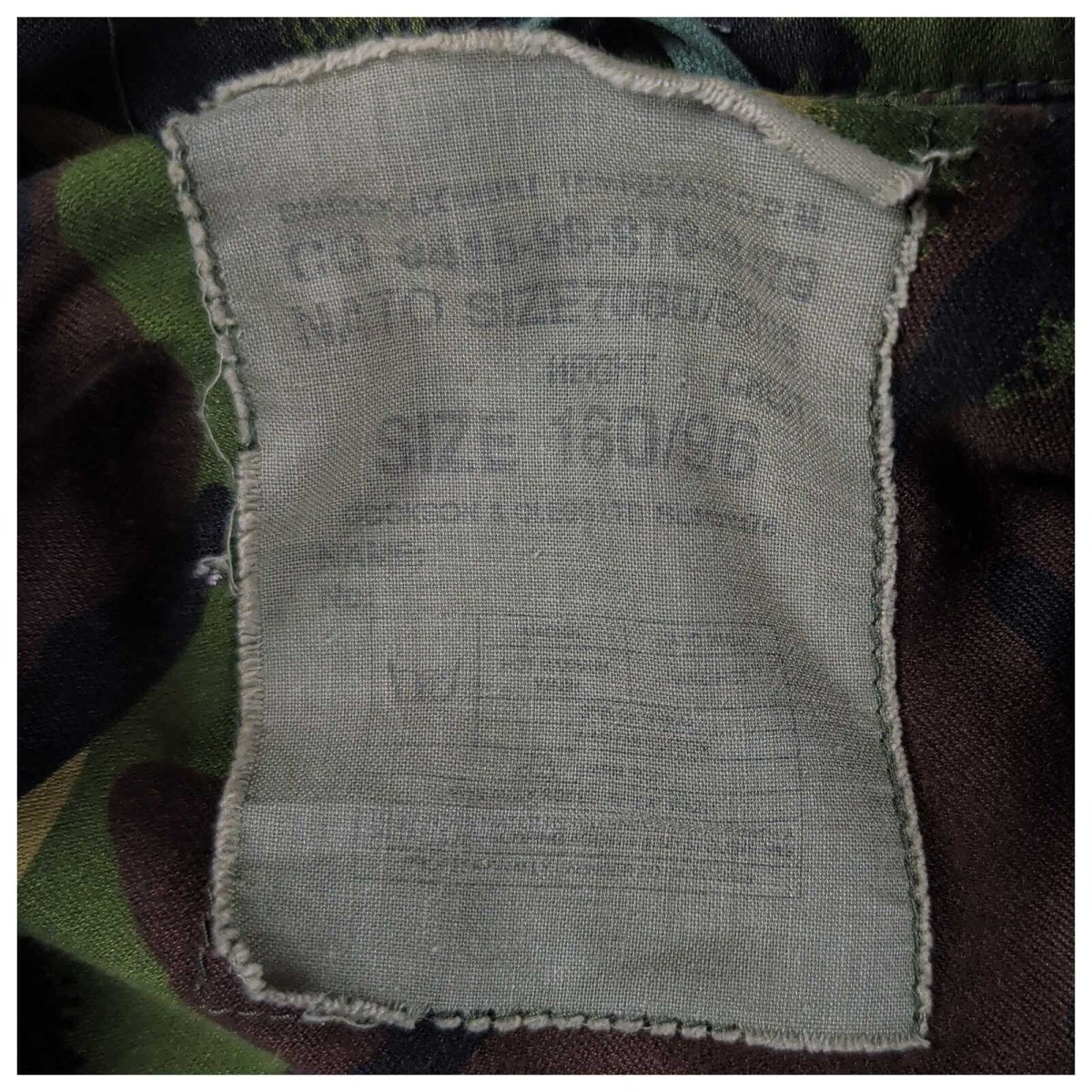 British Army DPM Windproof Combat Smock Woodland Camo 180/96 Medium – product photo 5 | RewearableUK