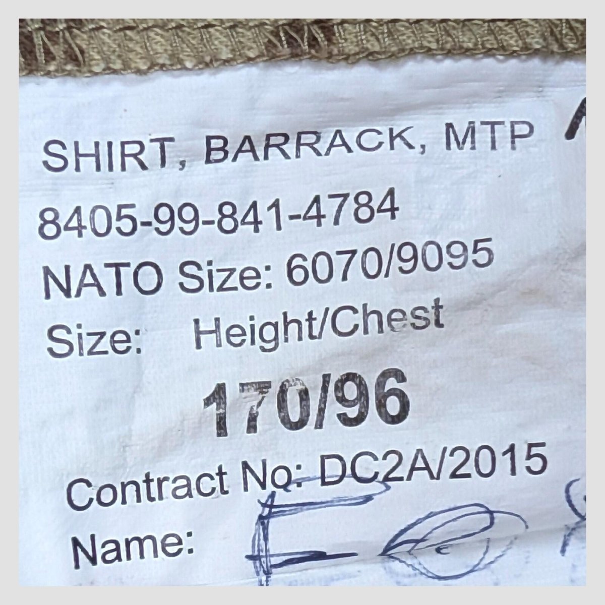 British Army MTP Barrack Shirt Combat Jacket 170/96 Military Surplus by RewearableUK – | RewearableUK