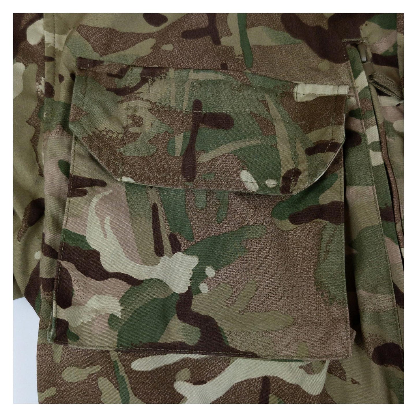 British Army MTP Windproof Combat Smock Hooded Jacket Men's Medium Short by RewearableUK – | RewearableUK