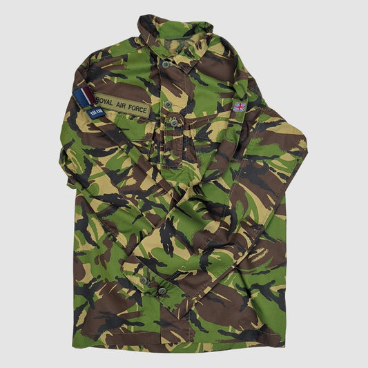 British Army RAF 138 EAW DPM Combat Jacket 180/96 Military Shirt by RewearableUK – | RewearableUK