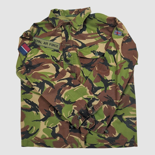 British Army RAF DPM Combat Jacket 170/104 M Woodland Camo by military surplus – | RewearableUK