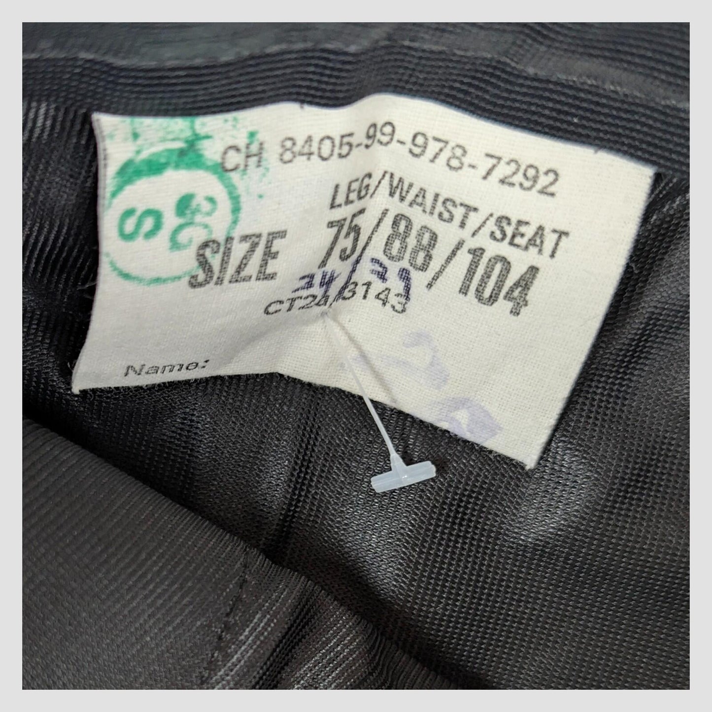 british army surplus barrack dress trousers green pants size w 34 l 30 mens by RewearableUK – | RewearableUK