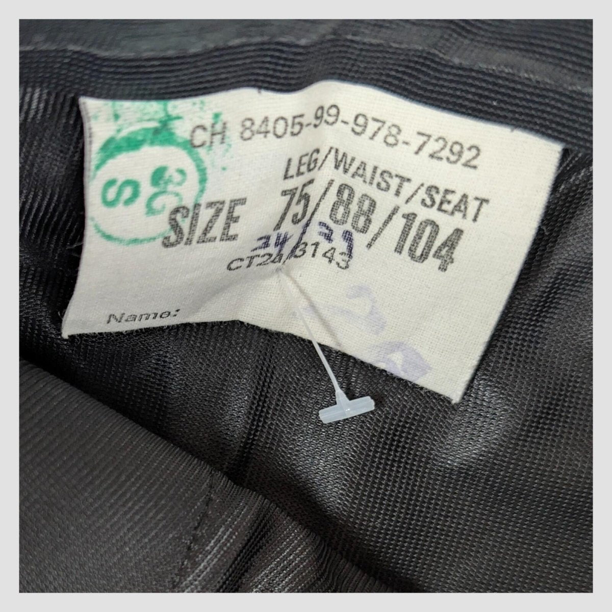 british army surplus barrack dress trousers green pants size w 34 l 30 mens by RewearableUK – | RewearableUK