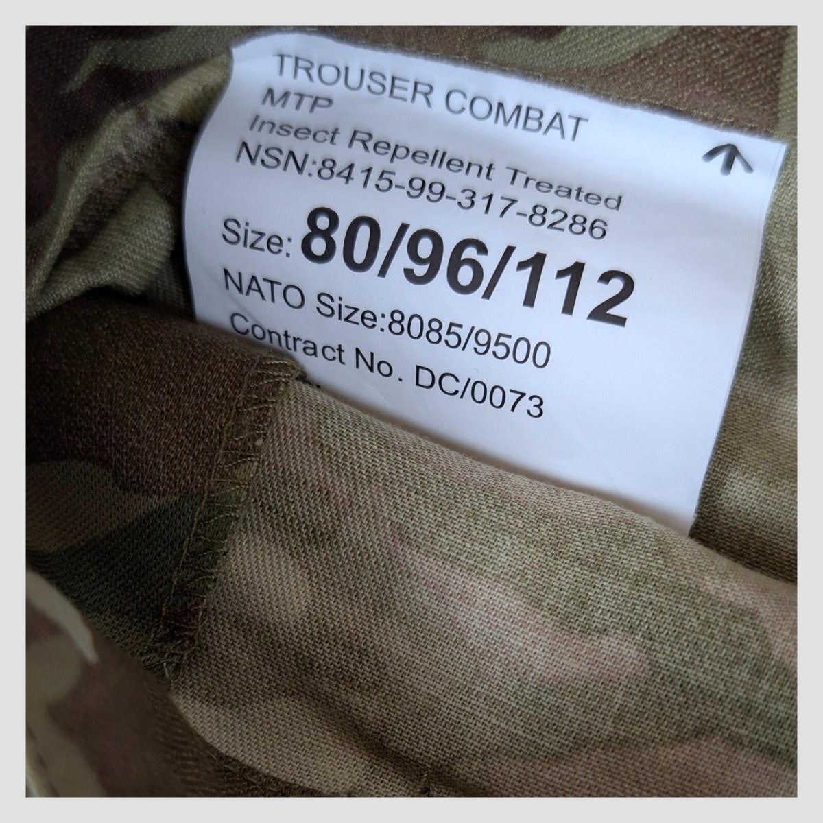 british army surplus mtp combat cargo trousers pants camo size w 38 l 32 uk by RewearableUK – | RewearableUK