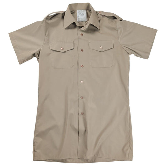 British Army Tropical Stone Shirt 38cm Short Sleeve – product photo 1 | RewearableUK