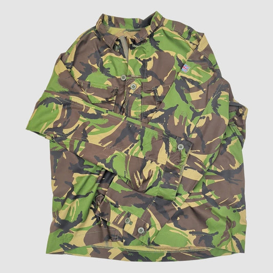British Army Woodland DPM Combat Jacket 170/112 Military Shirt Large by RewearableUK – | RewearableUK