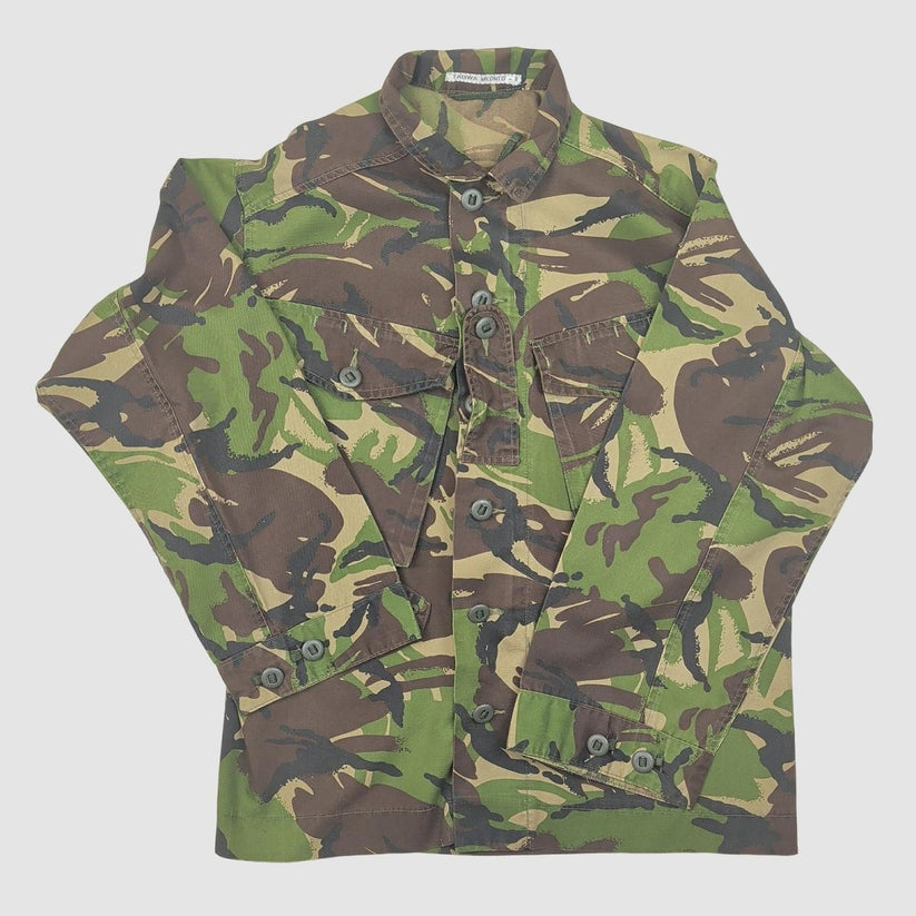 british army woodland dpm lightweight combat jacket 160/88 small camo green uk by RewearableUK – | RewearableUK