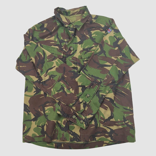 british military woodland dpm combat jacket 170/112 camo army surplus xl by military surplus – | RewearableUK