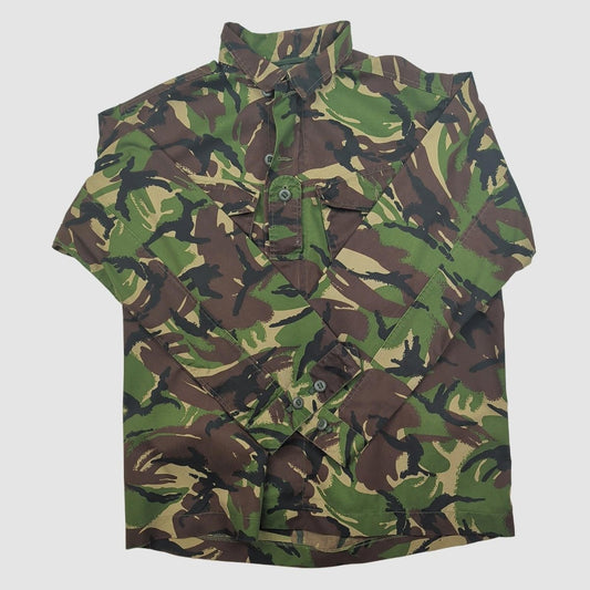 british military woodland dpm combat jacket 180/112 camo army surplus xl by RewearableUK – | RewearableUK