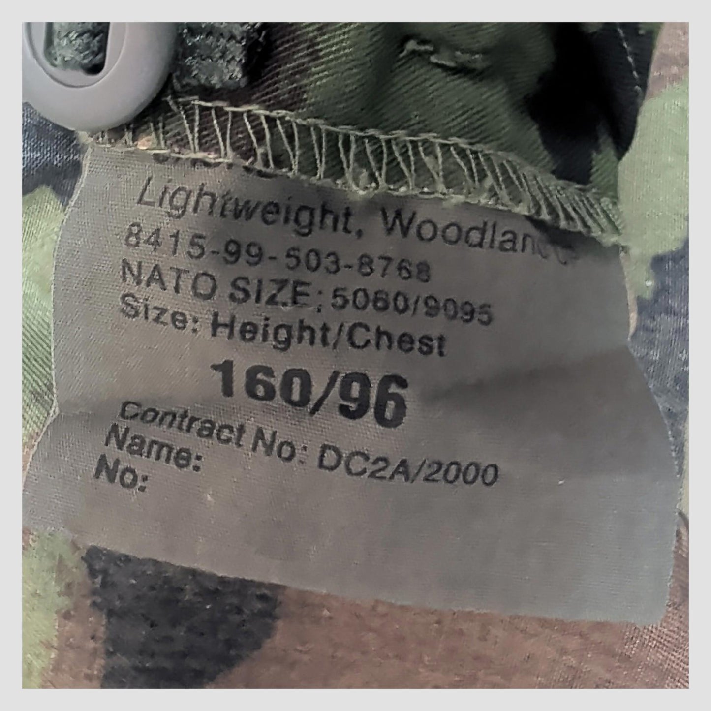 british military woodland dpm combat jacket lightweight 160/96 air cadets uk by RewearableUK – MILITARY | RewearableUK