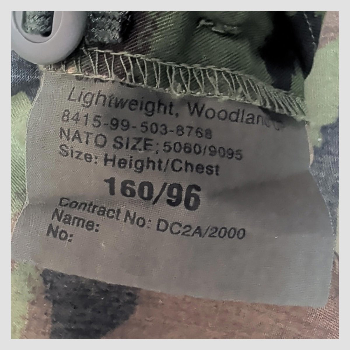 british military woodland dpm combat jacket lightweight 160/96 air cadets uk by RewearableUK – MILITARY | RewearableUK