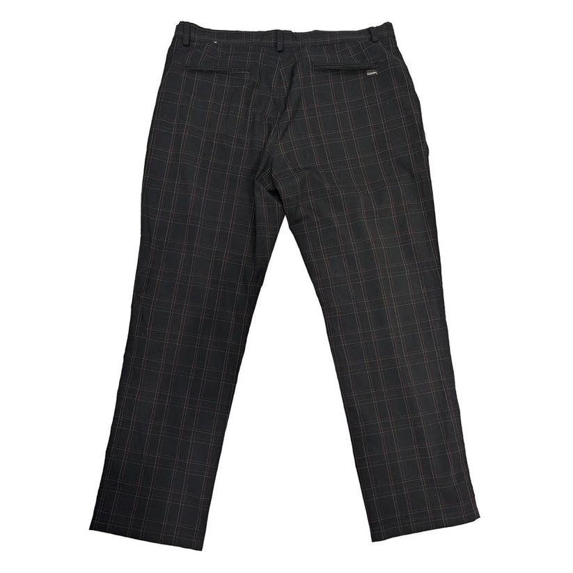 calvin klein golf mens trousers w 38 l 31 black plaid check stretch pants by Calvin Klein – | RewearableUK