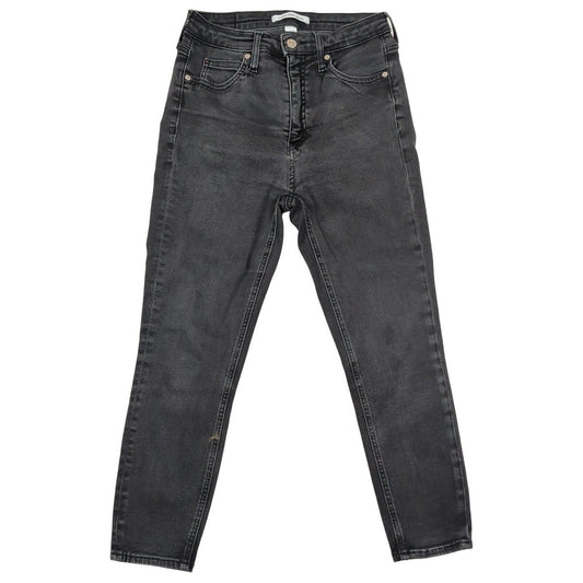 Calvin Klein Jeans Women's Black Skinny Jeans W29 L28 Coated Denim Zip Fly by Calvin Klein – | RewearableUK