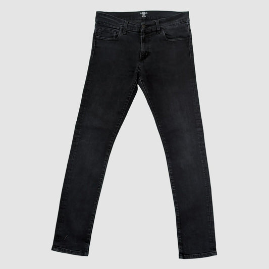 carhartt wip rebel pant black faded denim jeans size 32 x 32 mens slim fit pants by Carhartt – JEANS | RewearableUK