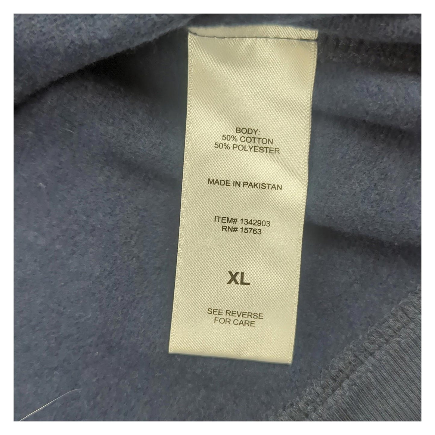 Champion Champion Mens Sweatshirt XL Blue Jumper Pullover Long Sleeve Cotton Vintage Top Sweater & Hoodie RewearableUK