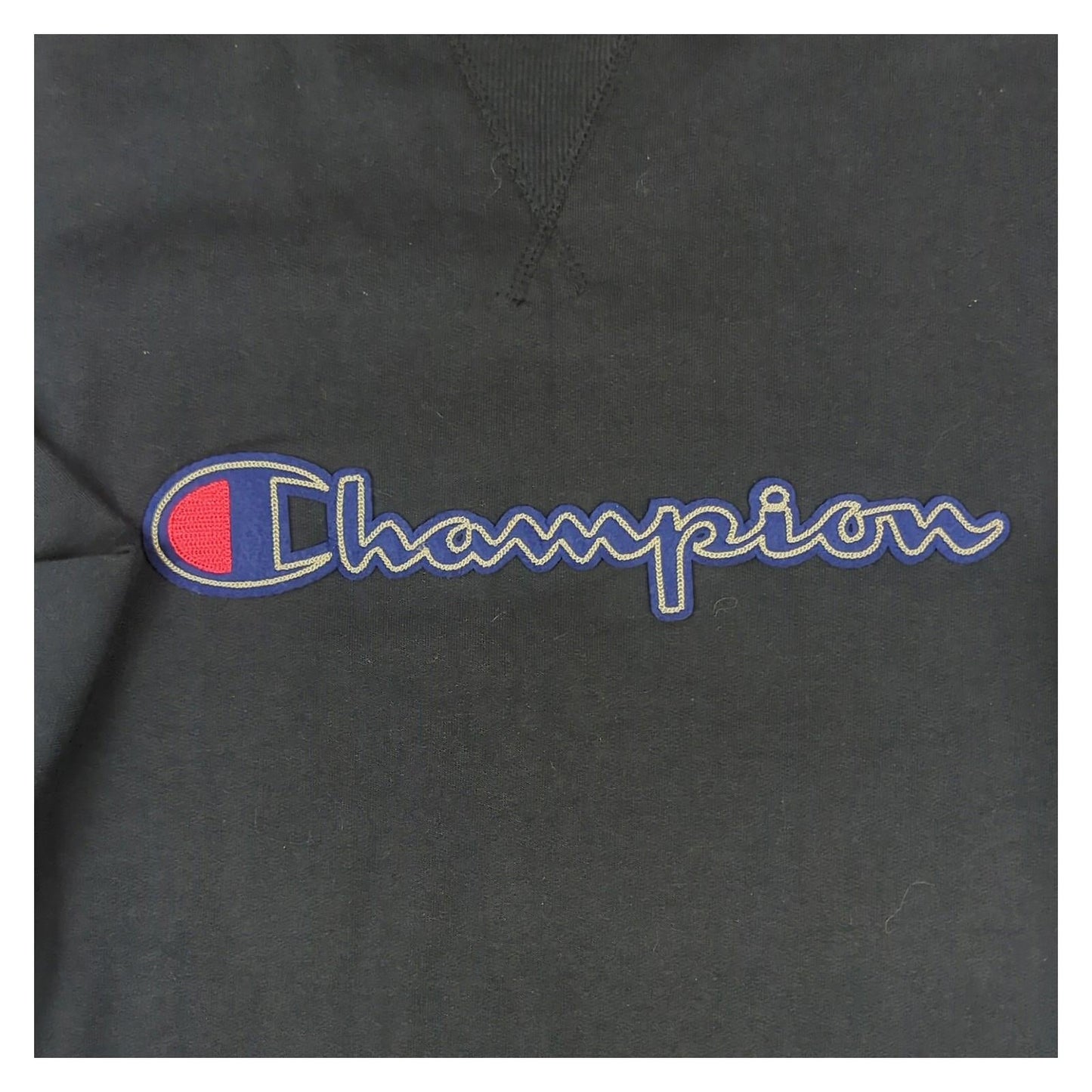 Champion Champion Mens Sweatshirt XL Blue Jumper Pullover Long Sleeve Cotton Vintage Top Sweater & Hoodie RewearableUK