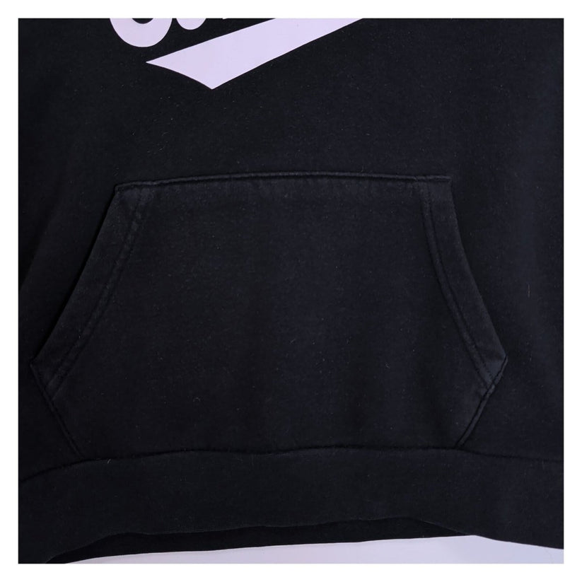 Converse Black Pullover Hoodie Size S Star Script Logo Kangaroo Pocket – product photo 3 | RewearableUK