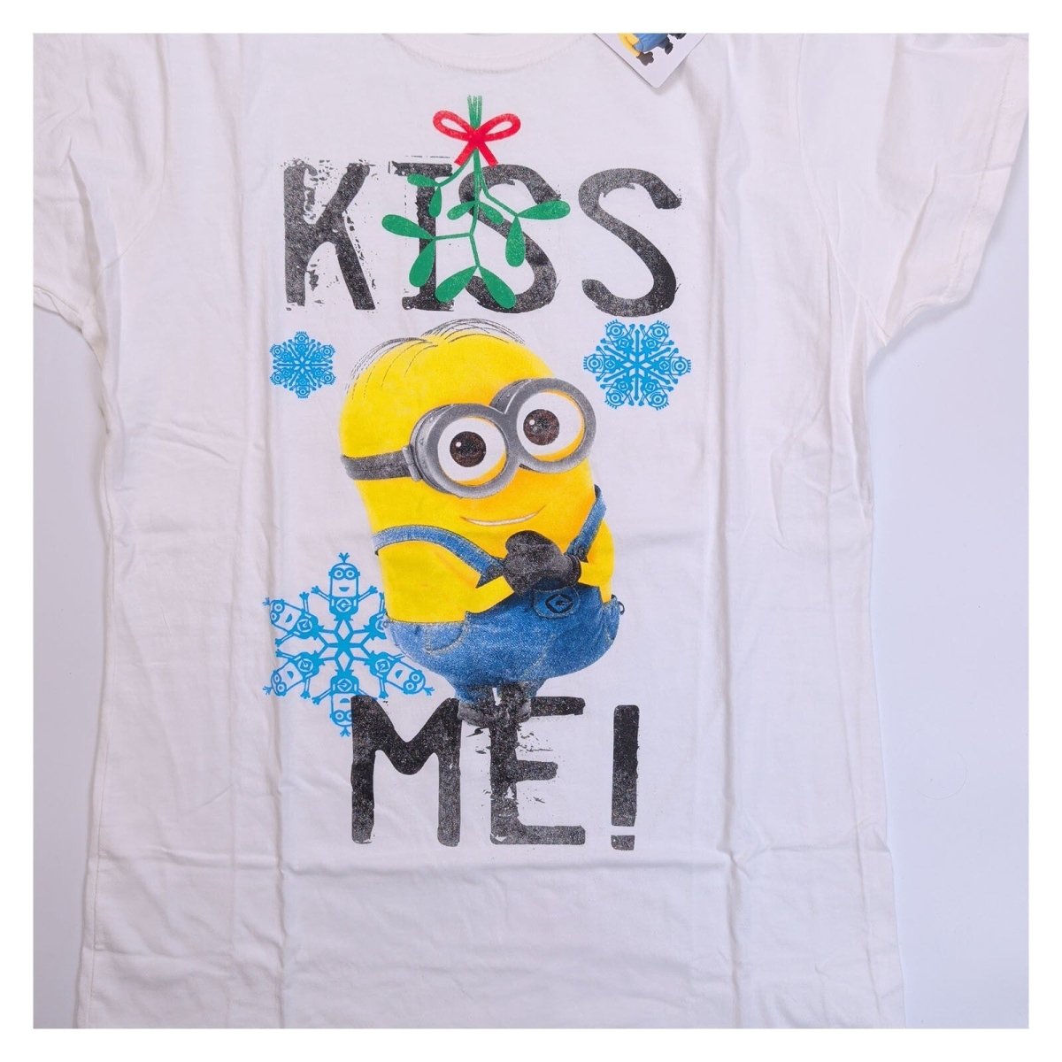 Despicable Me 2 Ladies XL White Graphic Minion Cotton T-Shirt – product photo 8 | RewearableUK