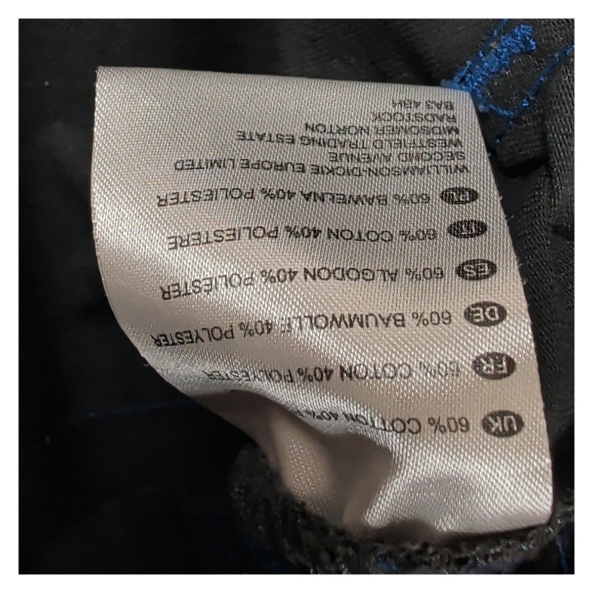 Dickies 22 Camden Work Trousers 42R Black Cargo Knee Pad Pants DT1003 – product photo 7 | RewearableUK