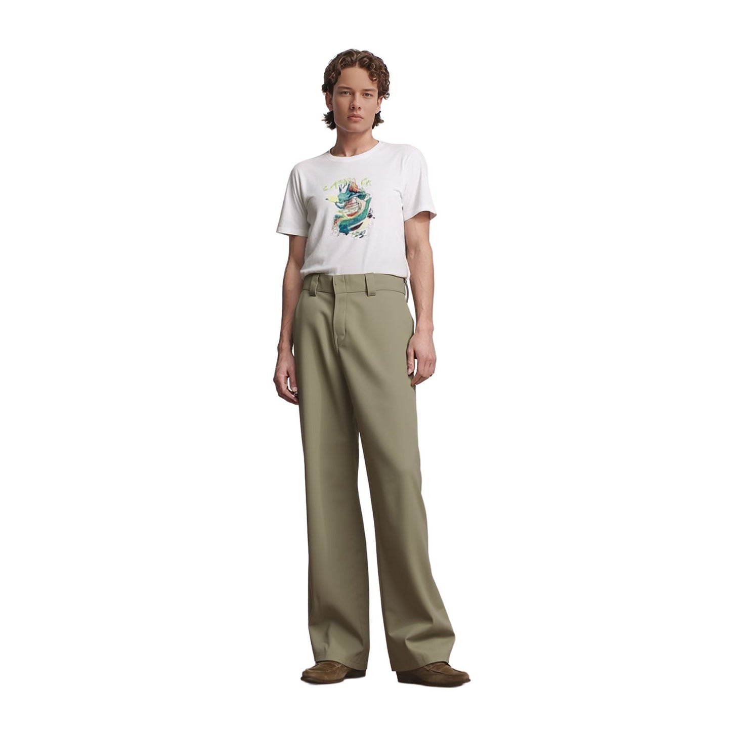 Dickies Dickies 874 Khaki Original Fit Work Pants Men W28 L30 – Durable Workwear workear RewearableUK