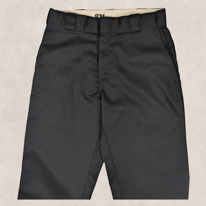 dickies 874 original fit mens black chinos work trousers size w 30 l 32 by Dickies – | RewearableUK