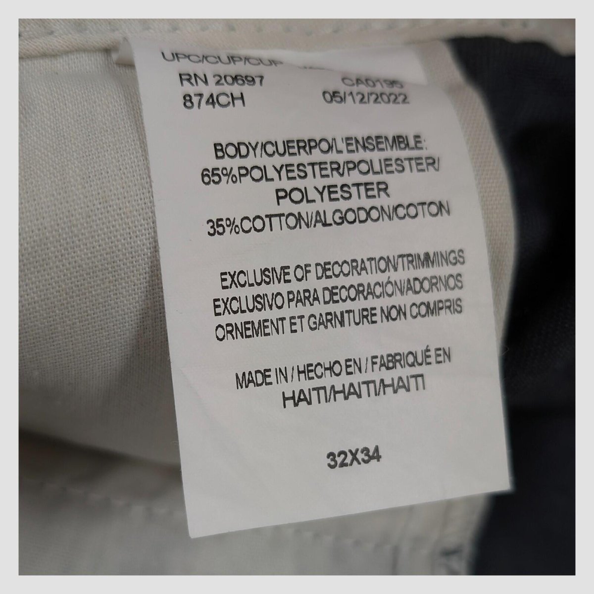 dickies 874 original fit mens work trousers charcoal grey size w 32 l 34 by Dickies – | RewearableUK
