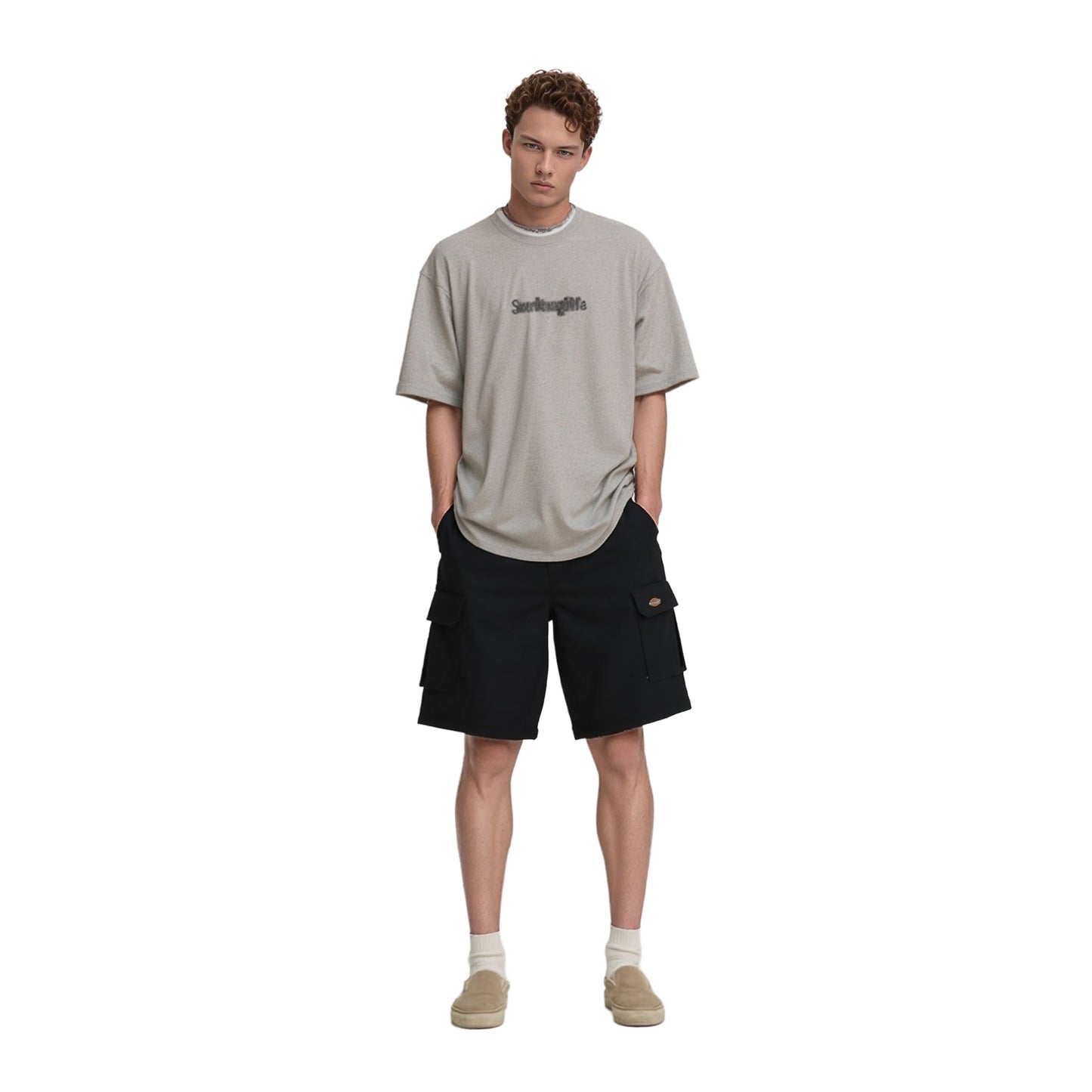 Dickies Dickies Black Cargo Shorts 44 – Workwear Utility – Durable Polyester - Cotton Blen workear RewearableUK