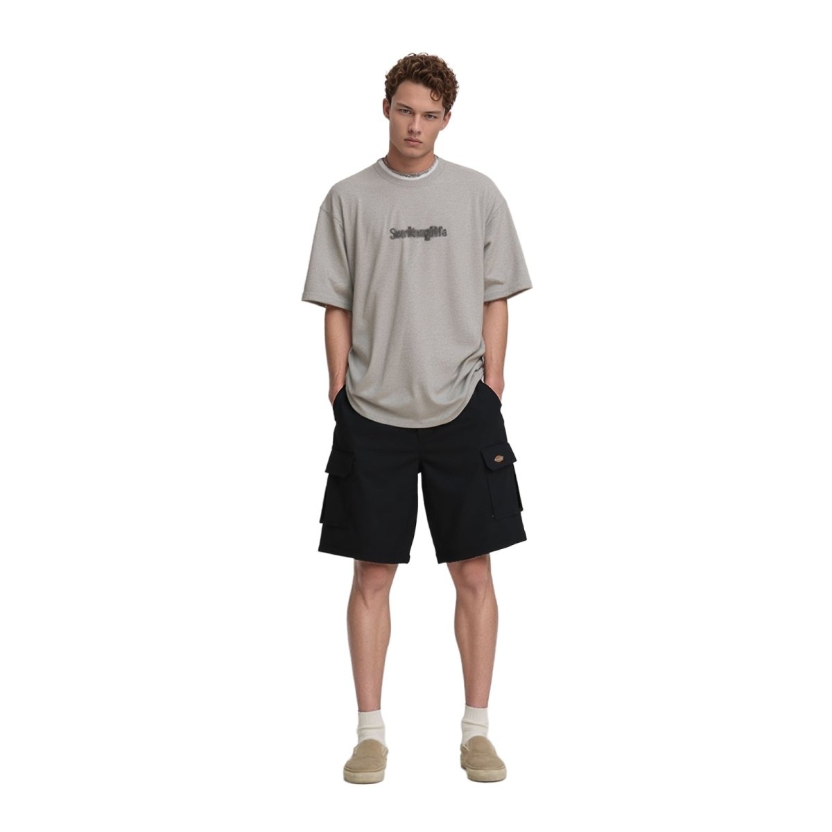 Dickies Dickies Black Cargo Shorts 44 – Workwear Utility – Durable Polyester - Cotton Blen workear RewearableUK