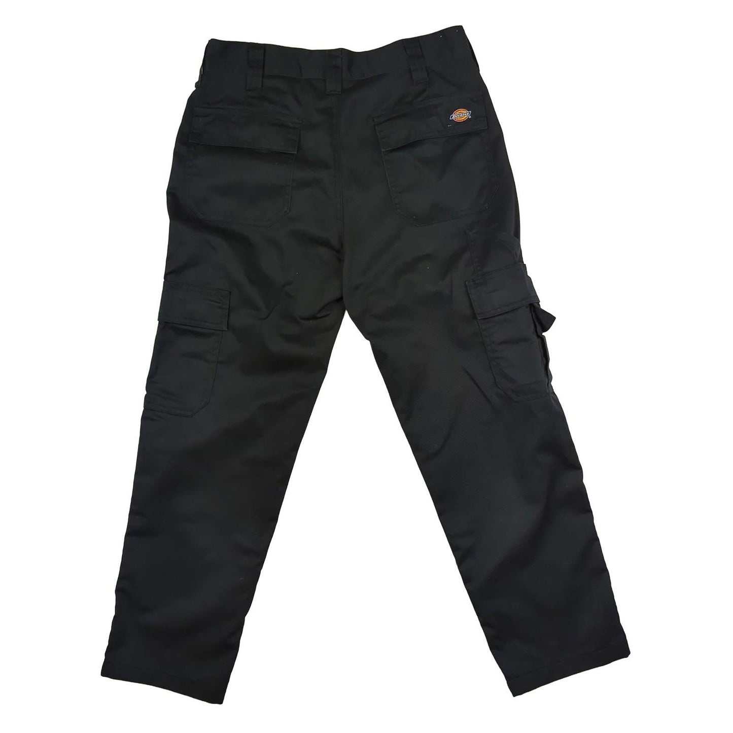 Dickies Dickies black cargo work trousers 30R polycotton ED24/IT RewearableUK