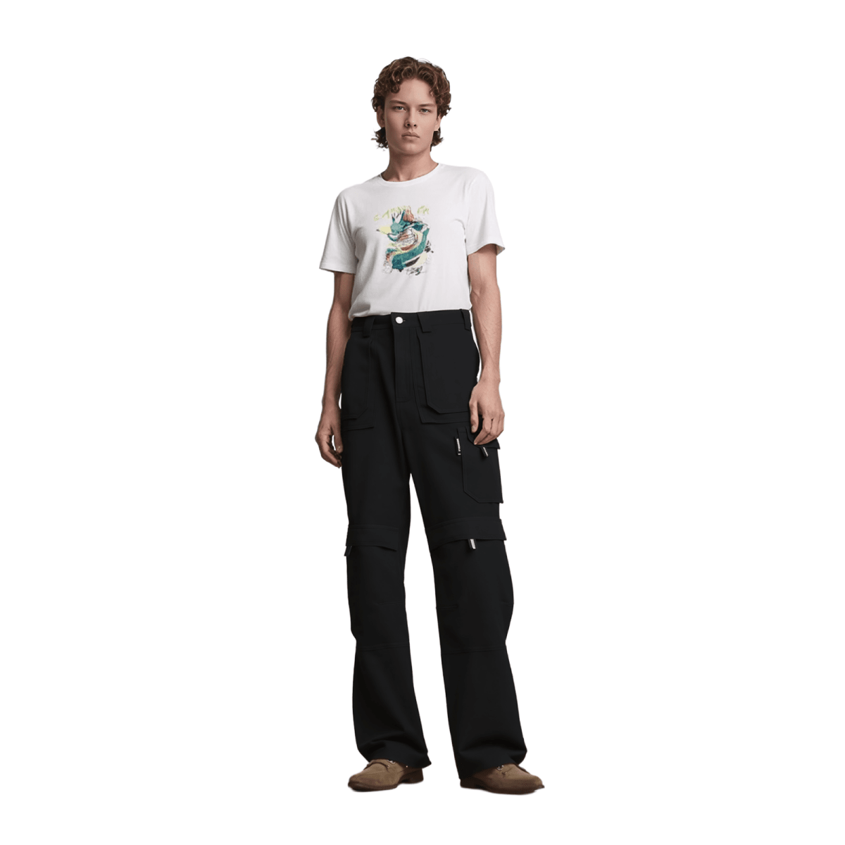 Dickies Dickies Black Cargo Work Trousers - W30 R DRESSING RewearableUK